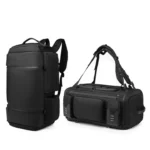Ozuko 9326 New Multifunctional Large Capacity Waterproof Luggage Anti Theft USB Sports Laptop Duffle & Travel Backpack