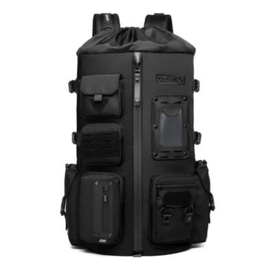 Ozuko 9573 Multifunctional Sports Basketball Backpack: Water-Repellent Wear-resistant Design: Large Capacity Gym Back Pack, Multi-pocket, Ball/Shoe Compartment