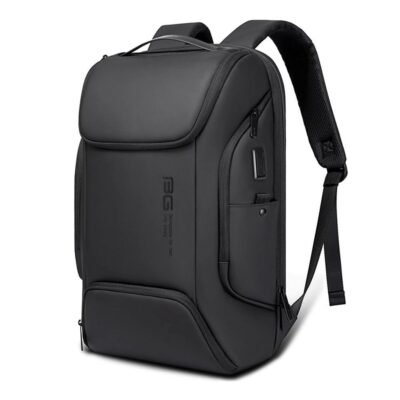 BANGE BG-7267 Trendy Laptop Backpack Smart Stylish High-class Backpack For Business Travel Office School College- Black