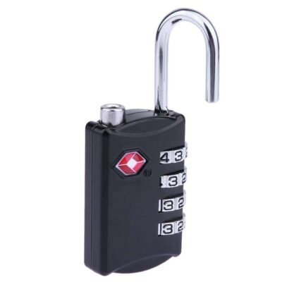 TSA Approval 4 Digit Security Combination Travel Suitcase Luggage Bag Code Lock Padlock