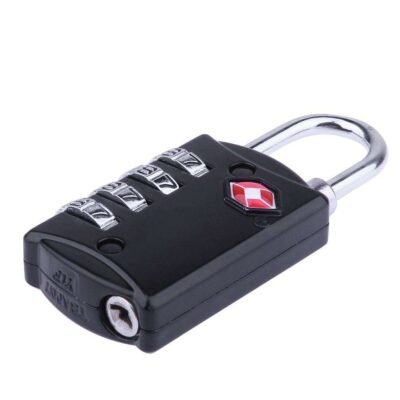 TSA Approval 4 Digit Security Combination Travel Suitcase Luggage Bag Code Lock Padlock