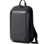 ARCTIC HUNTER Brand Laptop Backpack Anti-theft Waterproof School Backpacks Charging Men Travel Business Bag Backpack, Hard Case Carbon Fiber