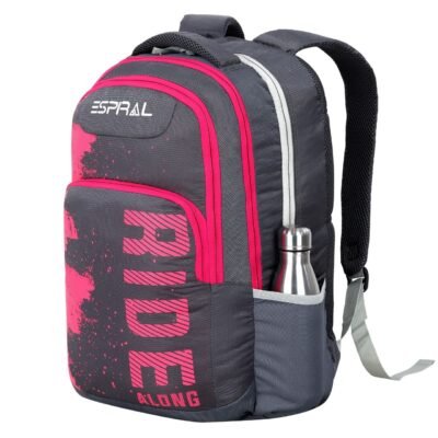 Ride Along Nylon Fabric Super Light Weight Traveling School College Backpack by Espiral