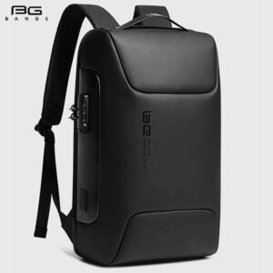 BANGE 7216 Premium Quality Waterproof Large Capacity Business Laptop And Travel Backpack With External USB Charging Port