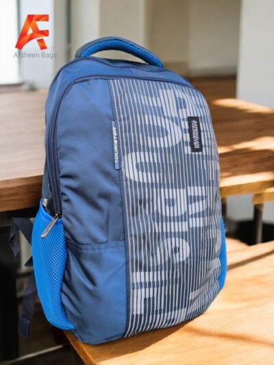 American Tourister vertical stripe pattern Backpack