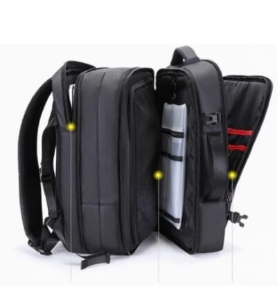 Men's Fashionable Backpack - Suitable for School and College, Water-Proof, High Capacity, USB Charging, Stylish, 15.6-Inch Laptop, Business, and Travel Backpack