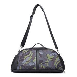 BANGE BG-77178 Handheld Large Capacity Travel Bag Mens/Ladies Wet & Dry Gym Bag with Integrated Lock