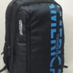 American Tourister 25L Nylon Fabric Super Light Weight School College & Travel Backpack