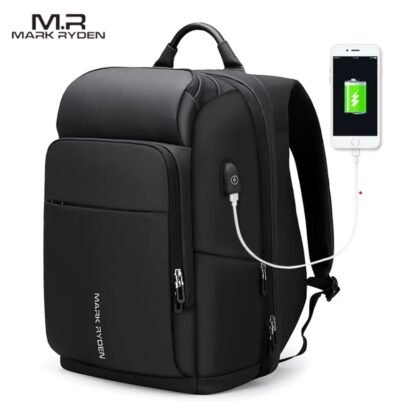 Mark Ryden Mr7080d_00 Unique Business Waterproof Large Capacity USB Charging Laptop Bag