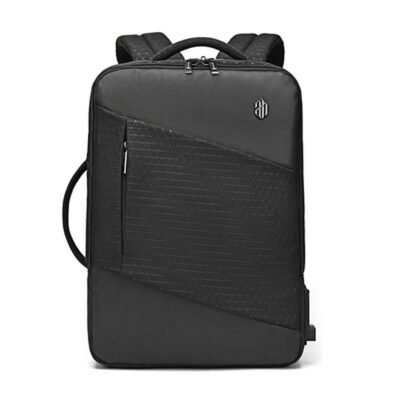 Arctichunter B00345 Men Travel Backpack for Laptop Bag with Multifunction USB Charging Port Expandable Backpacks