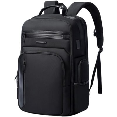 Bange BG-2602 Oxford Cloth Waterproof 15.6 inch laptop backpack, made of splash-resistant nylon, with anti-theft pocket and USB port