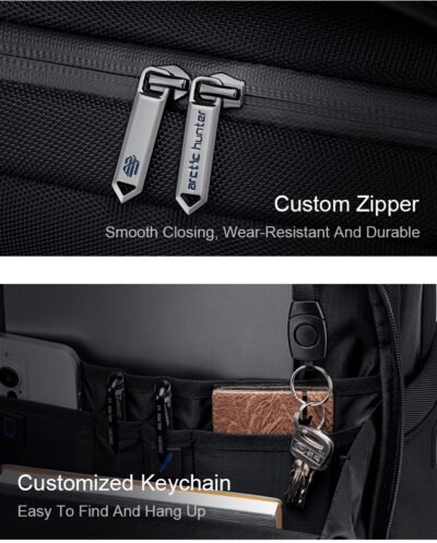Arctic hunter B00672 Multifunction Waterproof Travel Business Laptop Backpack
