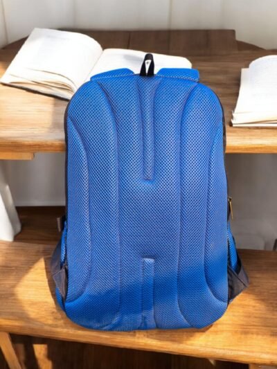 American Tourister vertical stripe pattern Backpack, the perfect fusion of bold design and uncompromising functionality built for the modern student and commuter