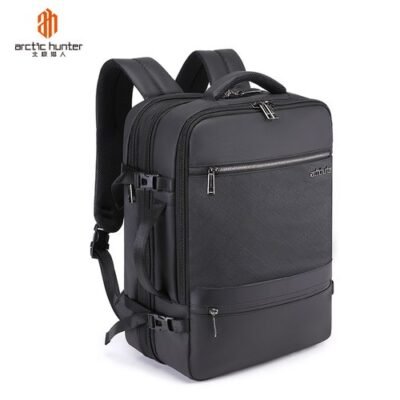 Men's Fashionable Backpack - Suitable for School and College, Water-Proof, High Capacity, USB Charging, Stylish, 15.6-Inch Laptop, Business, and Travel Backpack