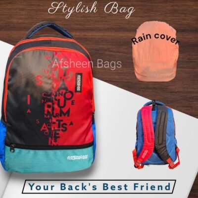 American Tourister Urban graphic Multi-Compartment Everyday Tech Backpack for College/Work ? Laptop Sleeve, With Rain Cover