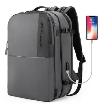 ARCTIC HUNTER 2 in 1 Detachable Laptop Backpack 17 inch Laptop Custom Hiking Backpack Male Mochila waterproof backpack bag