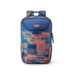American Tourister Herd YOLO Printed  Backpack ( Charcoal ) With Rain Cover