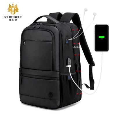 Mochila Impermeable Waterproof Bagpack Man Back Pack Custom Logo Usb Charge Business Backpack Laptop Bag Backpack For Men - Backpack