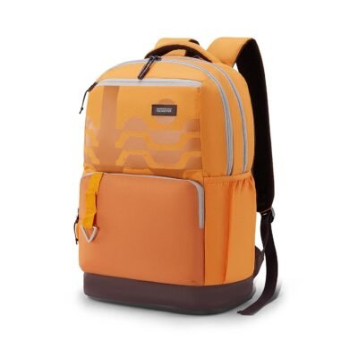 American Tourister Mate 3.0 Style College Backpack , Waterprof light weight Laptop bags, Front Organizer and Spacious Interiors for Men and Women(Rain Cover Free)