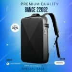 Bange 22092 X-Shield Slim 15.6inch Laptop Business Anti-Theft Multi Compartment Water Resistant Backpack