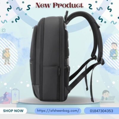 BG-22092.jpg8 BANGE 2953 Water Repellent Laptop Backpack Bag with Multi Compartment Design
