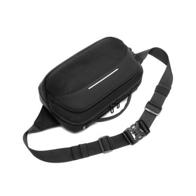 H01a86385346a4bfd92f10c9865c8f4e81 OZUKO 9551 Waterproof Crossbody Sling & Waist Bag for Men – Premium Tactical Chest Pack