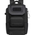 Ozuko 9840 Men's Backpack Breathable Mesh Shoulder Straps, Waterproof Bike Commutting Bag for Cycling, Climbing & Daily Use